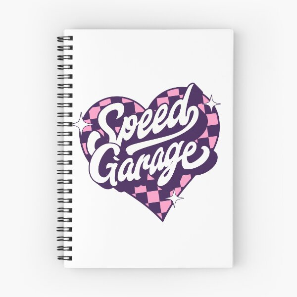Item preview, SPEED GARAGE  - Ukg Checkered Heart (purple) designed and sold by Discothreadz.