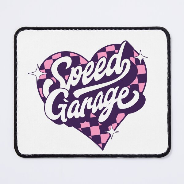 Item preview, SPEED GARAGE - Ukg Checkered Heart (purple) designed and sold by Discothreadz.