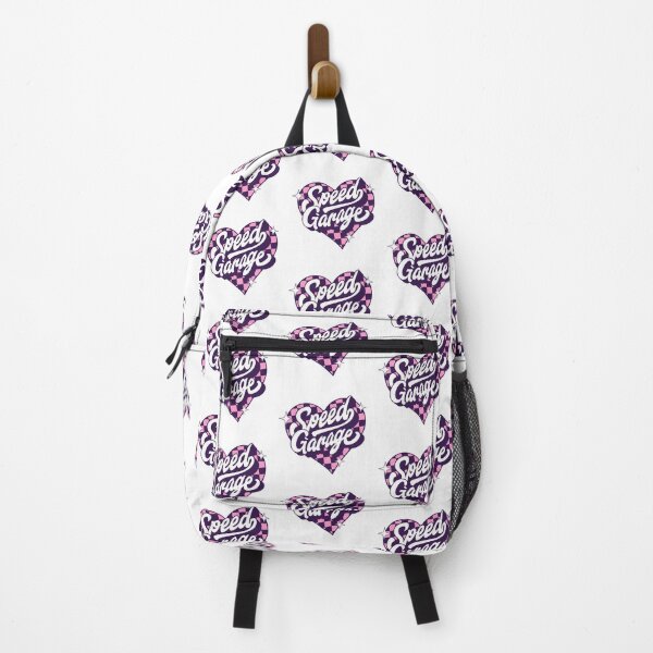 Item preview, SPEED GARAGE  - Ukg Checkered Heart (purple) designed and sold by Discothreadz.