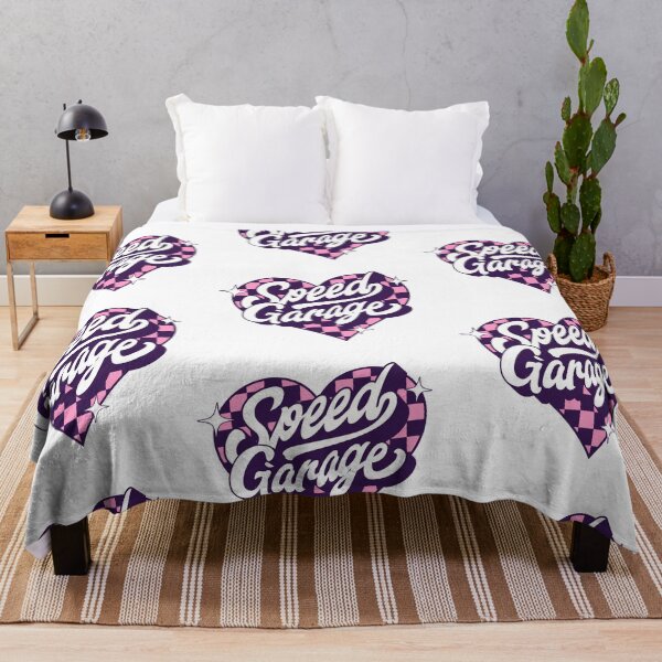 Item preview, SPEED GARAGE  - Ukg Checkered Heart (purple) designed and sold by Discothreadz.
