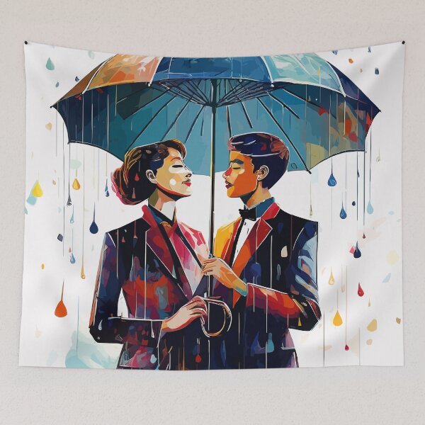 Item preview, Rain’s Colorful Orchestra designed and sold by bb-15artstudio.