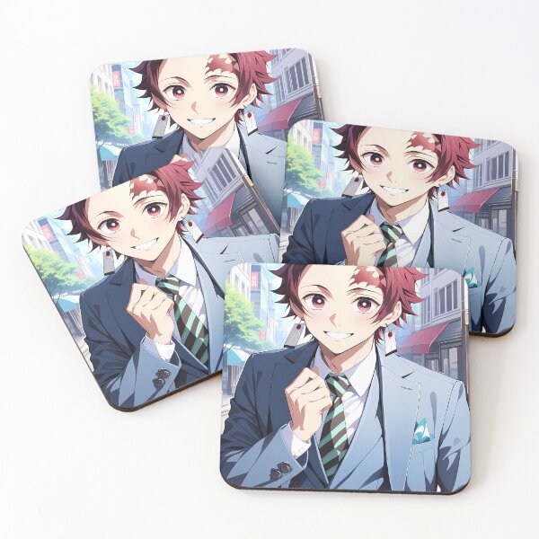 Item preview, Tanjiro Kamado Demon Slayer Modern Suit City Smile designed and sold by mildaclairmo.