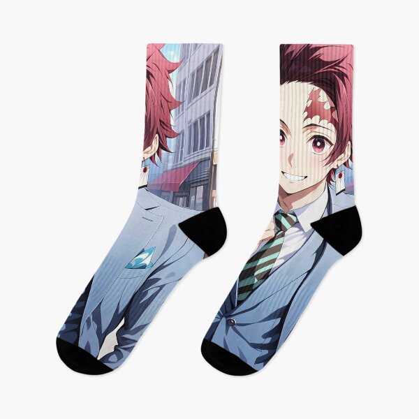 Item preview, Tanjiro Kamado Demon Slayer Modern Suit City Smile designed and sold by mildaclairmo.