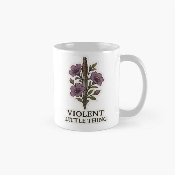 Item preview, Violent Little Thing Quote  designed and sold by biblio_phile.
