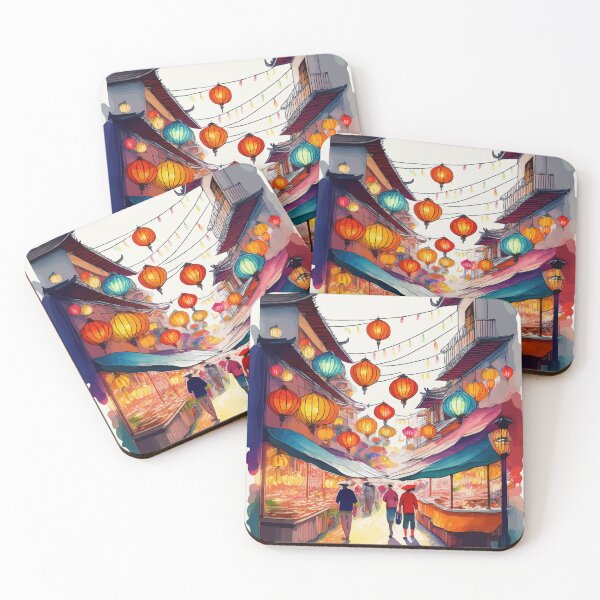 Item preview, Secrets of the Lantern Stalls designed and sold by bb-15artstudio.