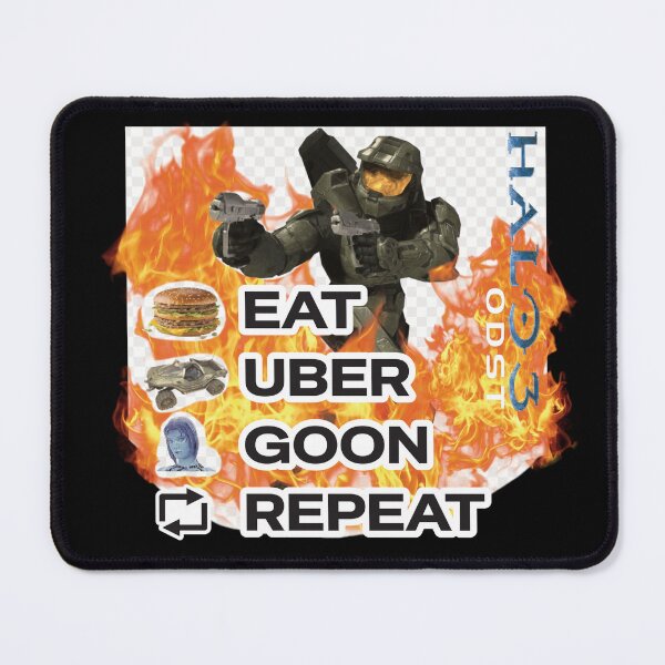 Item preview, Halo 3 Eat, Uber, Goon, Repeat designed and sold by alleydot.