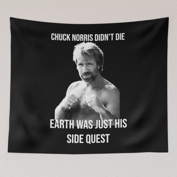Item preview, Chuck Norris died designed and sold by zarkazman.