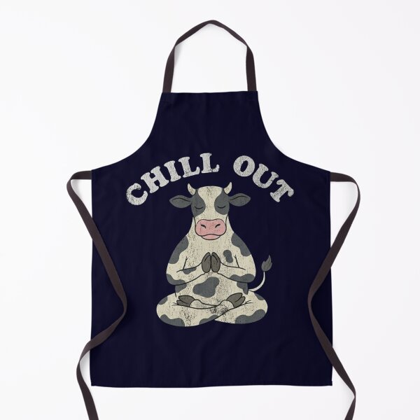 Item preview, Chill Out Meditating Cow Yoga Mindfulness designed and sold by Covent Vaughn.
