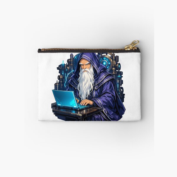 Item preview, Code Wizard - Fantasy Tech Programmer Art designed and sold by Rouge Reverie Studio.