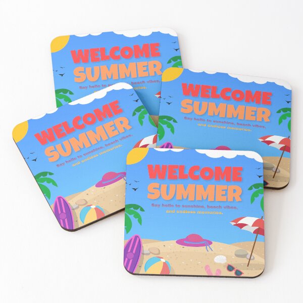Item preview, Vibrant Tropical Beach Illustration designed and sold by M1144.