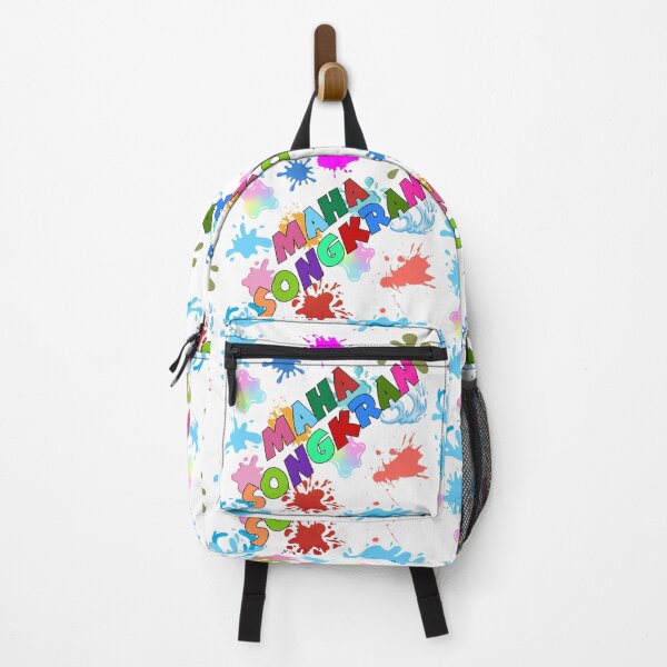 Item preview, Maha Songkran Colorful Water Splash Art designed and sold by Logic to Canvas.