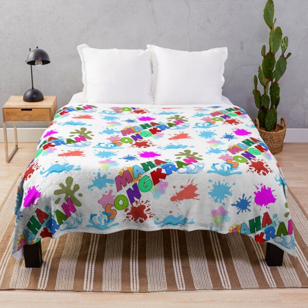 Item preview, Maha Songkran Colorful Water Splash Art designed and sold by Logic to Canvas.