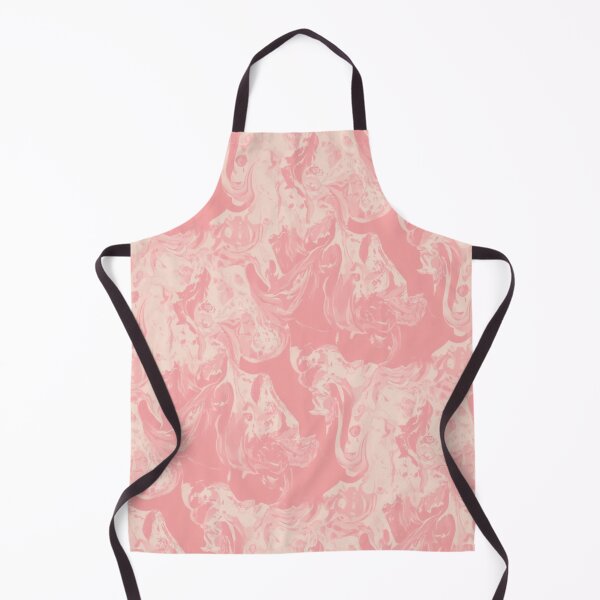 Item preview, Soft Pearl Vibrant Pink Cream Marble Pattern designed and sold by burbankdesigns.
