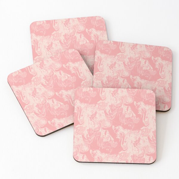 Item preview, Soft Pearl Vibrant Pink Cream Marble Pattern designed and sold by burbankdesigns.