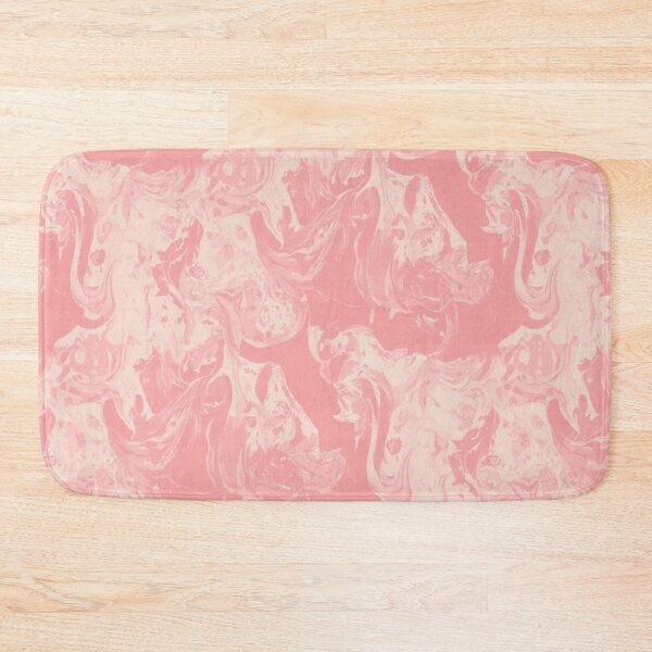 Item preview, Soft Pearl Vibrant Pink Cream Marble Pattern designed and sold by burbankdesigns.