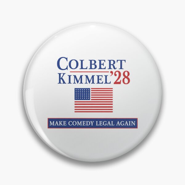 Item preview, Colbert Kimmel 2028 Campaign - Make Comedy Legal Again designed and sold by WildHeartsStore.