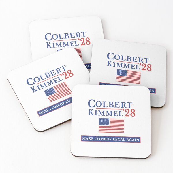 Item preview, Colbert Kimmel 2028 Campaign - Make Comedy Legal Again designed and sold by WildHeartsStore.