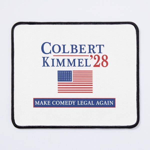 Item preview, Colbert Kimmel 2028 Campaign - Make Comedy Legal Again designed and sold by WildHeartsStore.