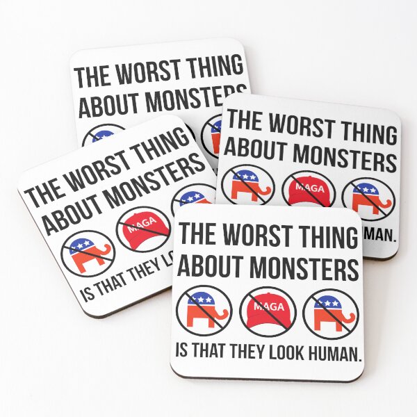 Item preview, The worst thing about monsters  designed and sold by Rachel the Artist .