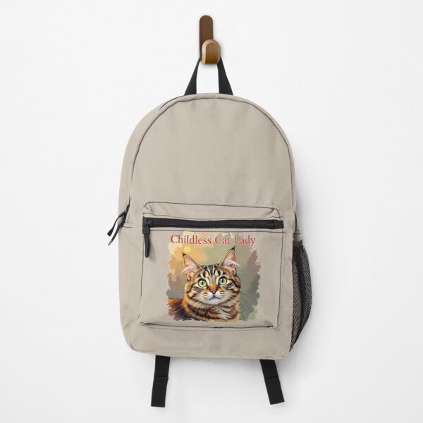 Item preview, Childless Cat Lady Tabby Charm Portrait designed and sold by taiche.