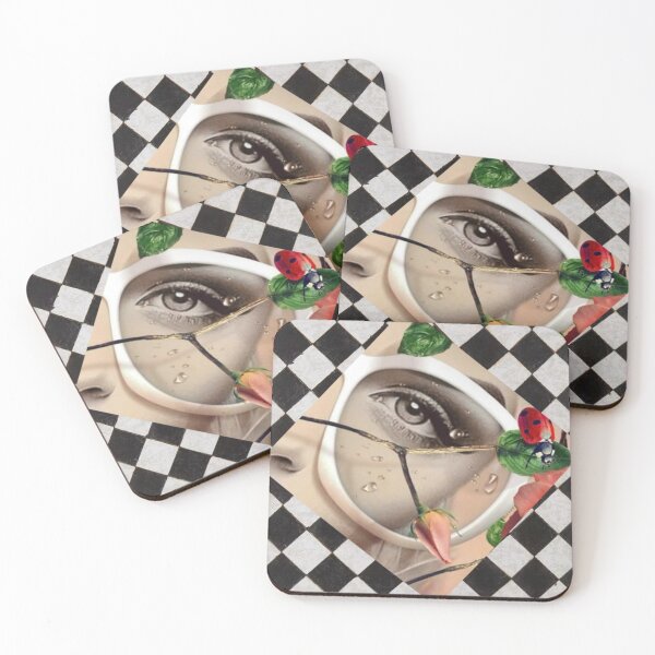 Item preview, Candy Ladybug Love -checkers  designed and sold by Art By  FRANchessca.