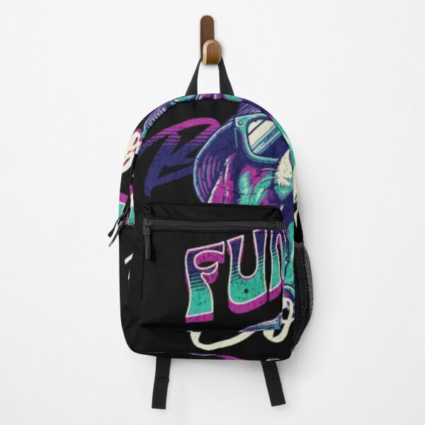 Item preview, Funky Dog Vaporwave - Retro Neon Bucket Hat Graphic designed and sold by GenZFashion000.