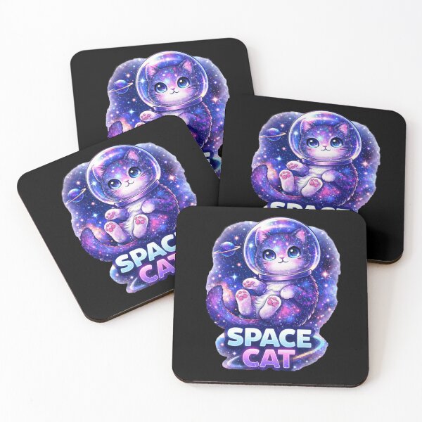 Item preview, pace Cat Astronaut – Cute Galaxy Kitten Kawaii Cosmic Design designed and sold by jerskie_12tribes.