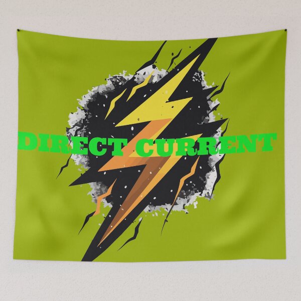 Item preview, DC Voltage - Blue Water Current Aesthetic Art designed and sold by Mini Pixel Perfect Co..