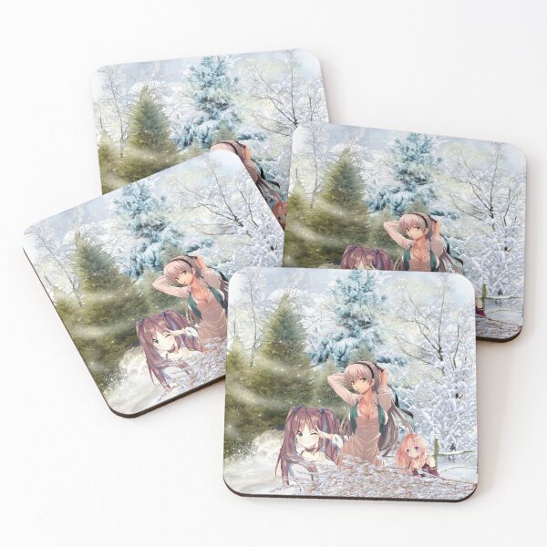 Item preview, Attractive Anime Girls -  Anime Snow Art, Anime girls, anime art designed and sold by GraphixKing999.