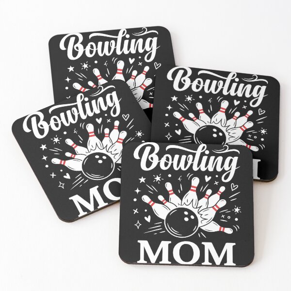 Item preview, Bowling Mom Heart Pins Funny League Mothers Day designed and sold by OlakunleOloroz.