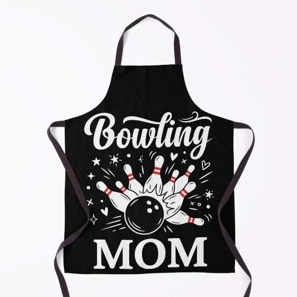 Item preview, Bowling Mom Heart Pins Funny League Mothers Day designed and sold by OlakunleOloroz.