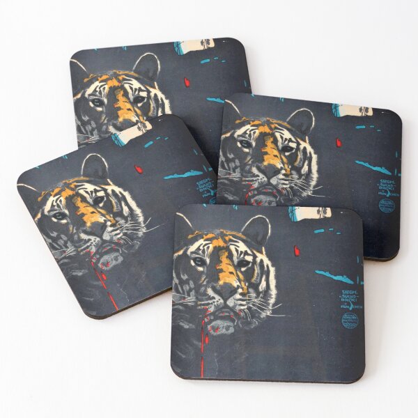 Item preview, Tiger Retro Marketing Poster from 1927 Siegmund Suchodolski designed and sold by Dunkelflaute.