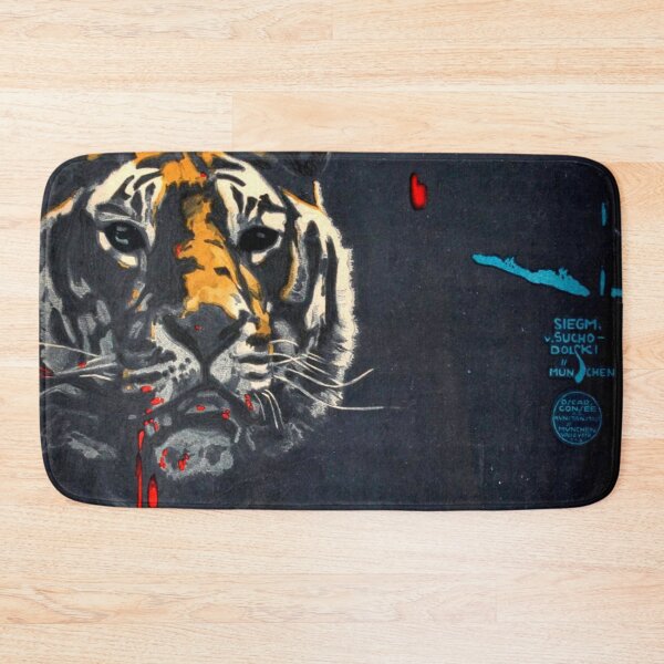 Item preview, Tiger Retro Marketing Poster from 1927 Siegmund Suchodolski designed and sold by Dunkelflaute.