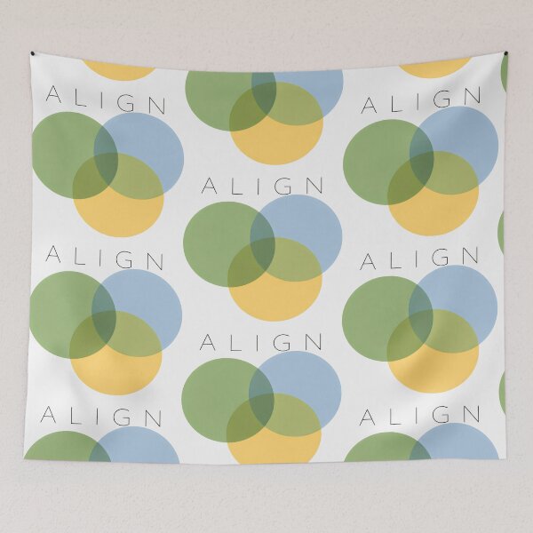 Item preview, Geometric Alignment Minimalism Abstract Circles designed and sold by SplashTastic.