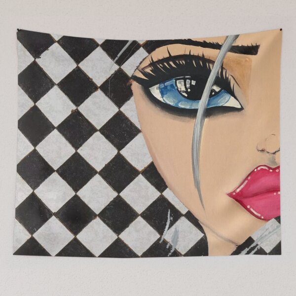 Item preview, Candy Wind ~checkers~crop designed and sold by Art By  FRANchessca.
