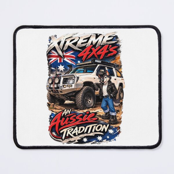 Item preview, Aussie extreme 4X4 Off Road Lone Wolf garage 4WD Enthusiast Gift Australian Offroad Adventure  designed and sold by Lone Wolf Designs .