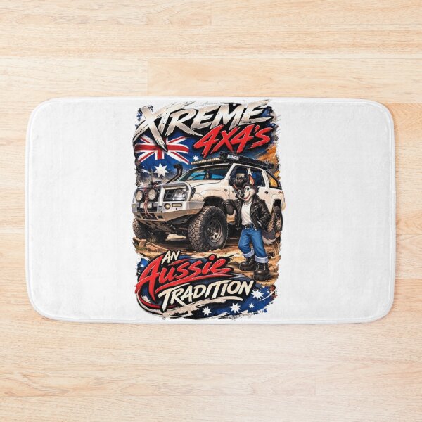 Item preview, Aussie extreme 4X4 Off Road Lone Wolf garage 4WD Enthusiast Gift Australian Offroad Adventure  designed and sold by Lone Wolf Designs .