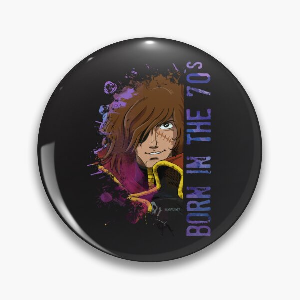 Item preview, Capitan HARLOCK - Albator - Born In The Seventies designed and sold by Utsav Sinha.