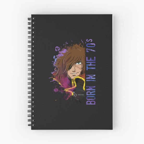 Item preview, Capitan HARLOCK - Albator - Born In The Seventies designed and sold by Utsav Sinha.