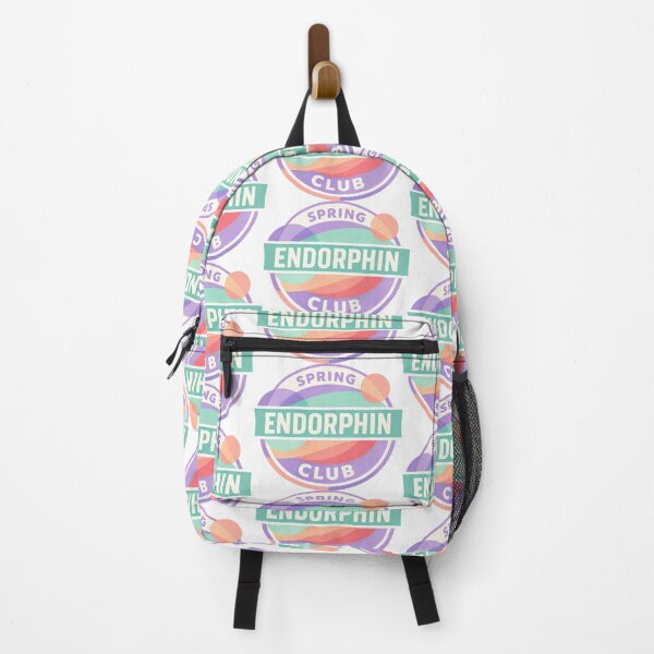 Item preview, Spring Endorphins Retro Badge Positive Vibes designed and sold by SplashTastic.