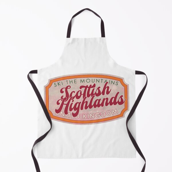 Item preview, Scottish Highlands, United Kingdom, Ski, textured skiing badge designed and sold by Wanderful-roads.