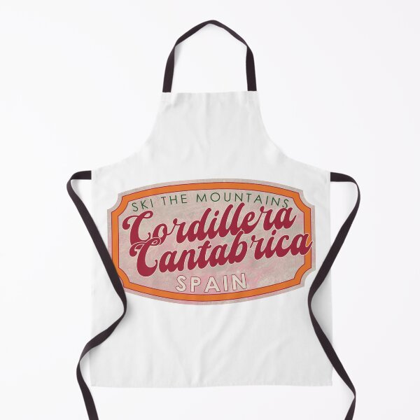 Item preview, Cordillera Cantábrica, Spain, Ski, textured skiing badge designed and sold by Wanderful-roads.