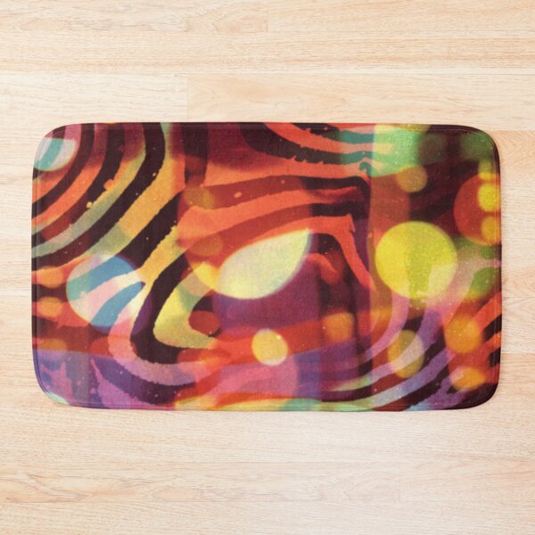 Item preview, Boho Abstract Ikat Pattern with Warm Light Glow designed and sold by trajeado14.