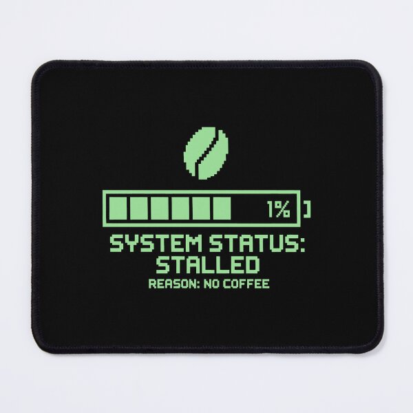 Item preview, System Stalled Coffee Lover Retro Computer designed and sold by SplashTastic.