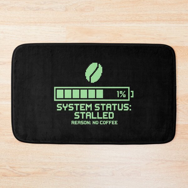 Item preview, System Stalled Coffee Lover Retro Computer designed and sold by SplashTastic.