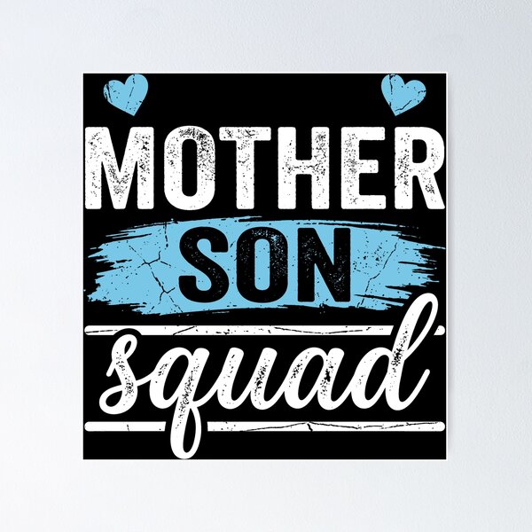 Item preview, Mother Son Squad Gifts from Son Mothers Day mom Mama designed and sold by OlakunleOloroz.