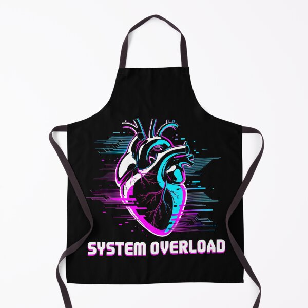 Item preview, System Overload Glitch Art Anatomical Heart designed and sold by SplashTastic.