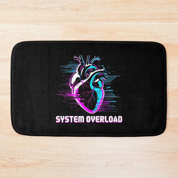 Item preview, System Overload Glitch Art Anatomical Heart designed and sold by SplashTastic.