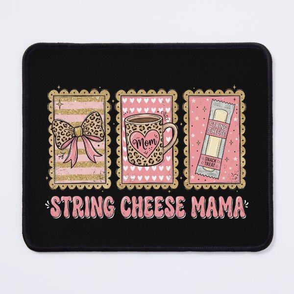 Item preview, String Cheese Mama Coffee Coquette Bow Mom Life Mothers Day designed and sold by OlakunleOloroz.