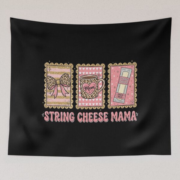 Item preview, String Cheese Mama Coffee Coquette Bow Mom Life Mothers Day designed and sold by OlakunleOloroz.